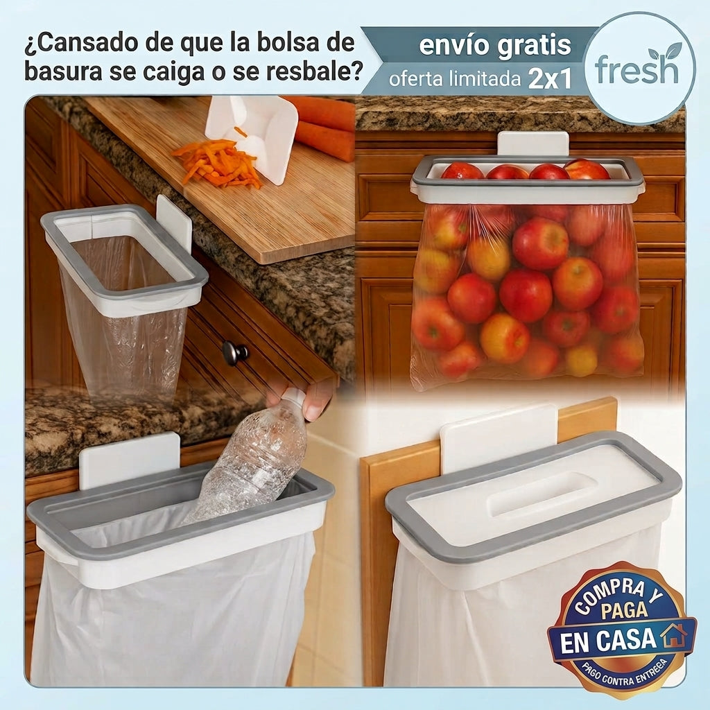 "¿Se te acaba el espacio en la cocina o el baño?"