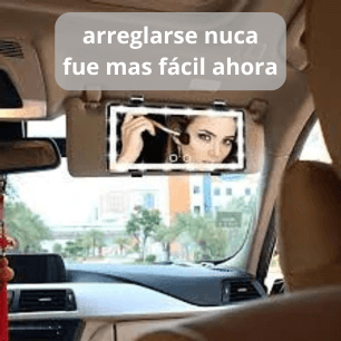 El espejo de tu visera no tiene luz — y eso tiene solución