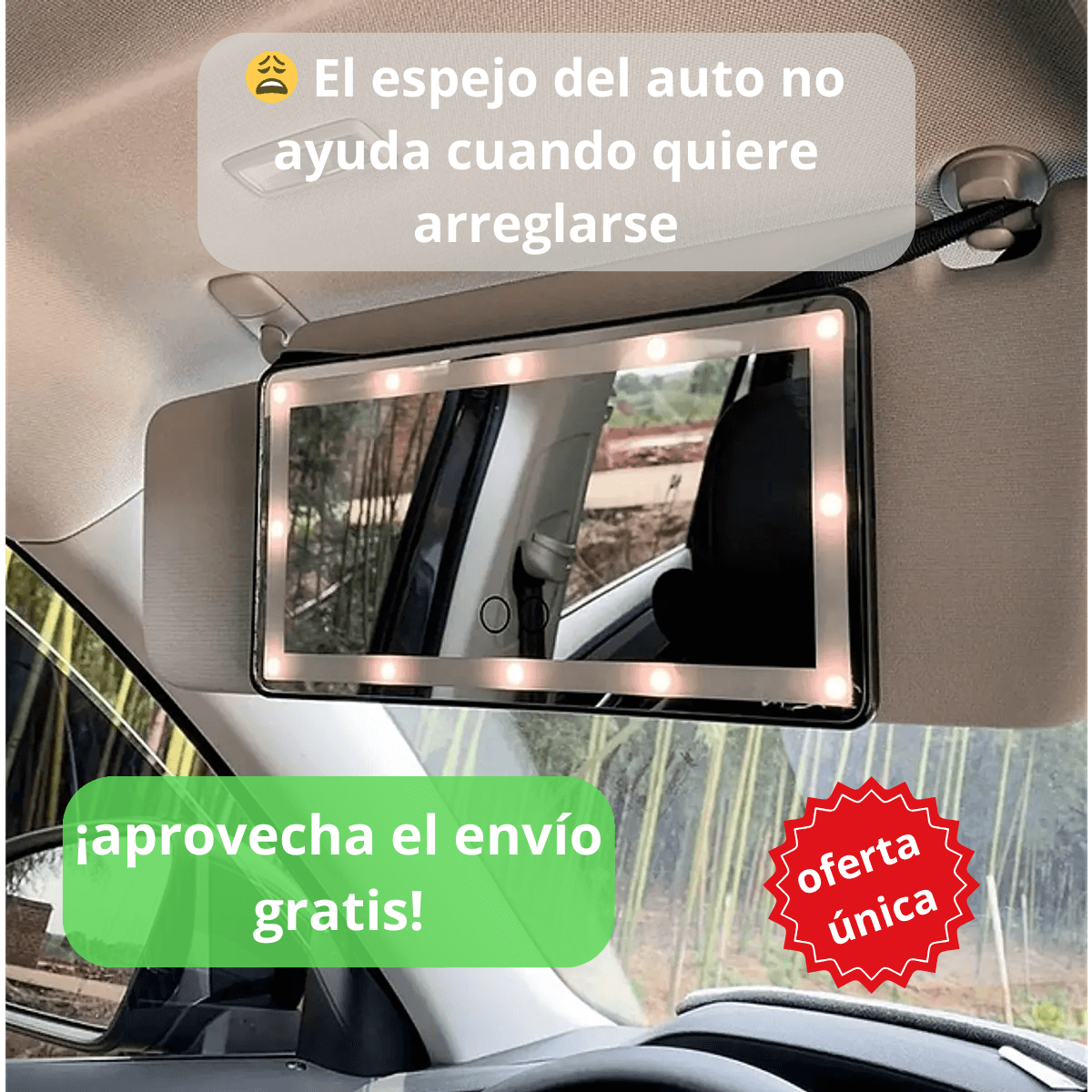 Para las que salen volando de casa y se maquillan en el auto